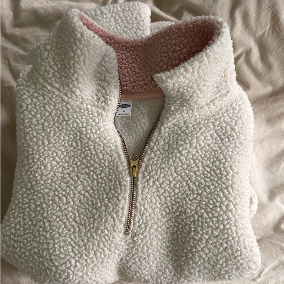 Quarter-zip Sherpa sweater - Picture 3 of 4